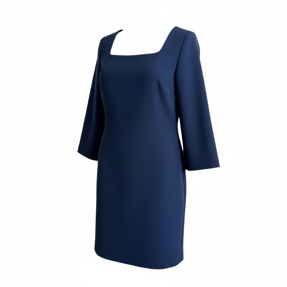 AMANDA UPRICHARD Navy Shift Dress L